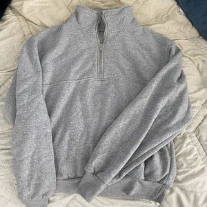 Brandy Melville quarter zip jacket